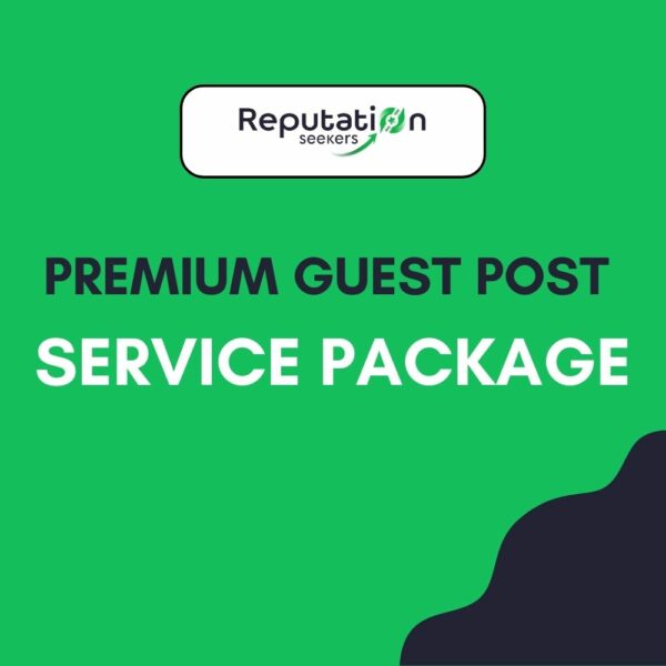 Premium Guest Post Service Package