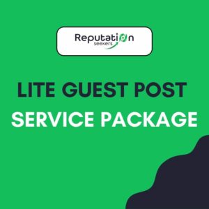 Lite Guest Post Service Package